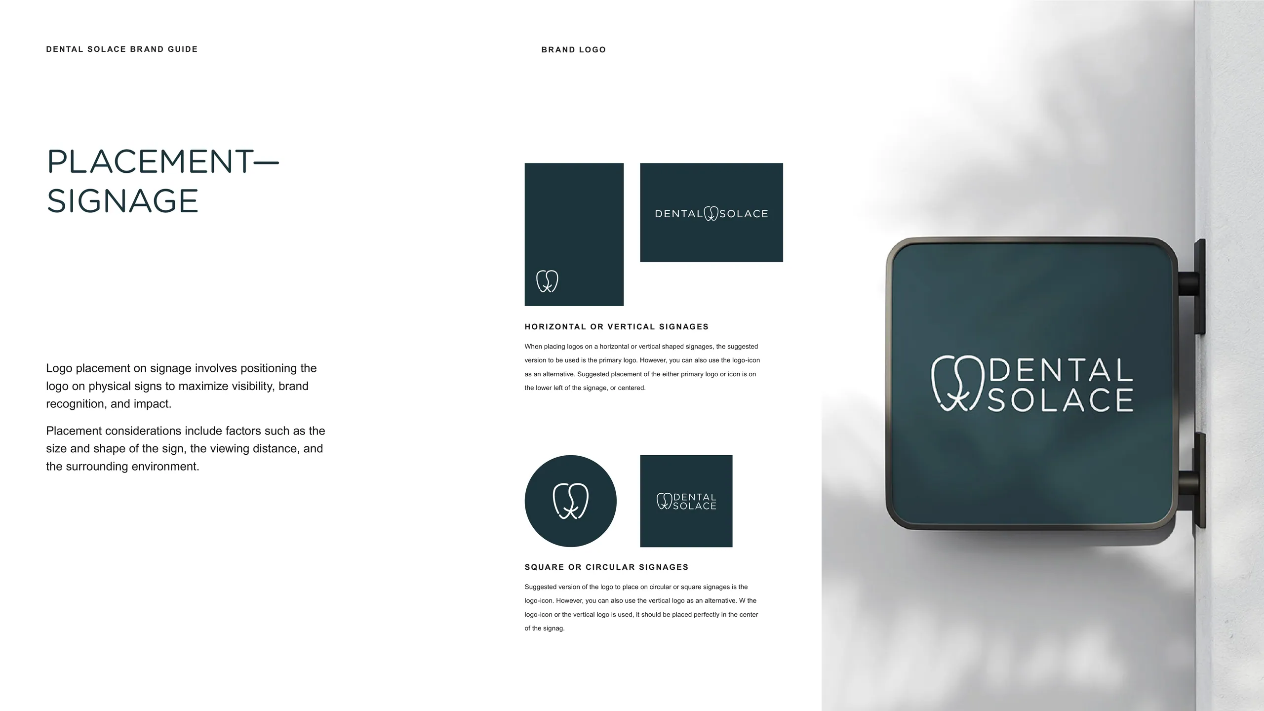 Dental Solace brand identity 2